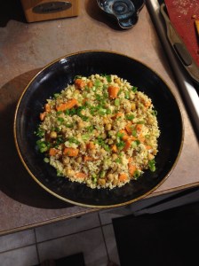 Couscous with Za'atar Roasted Chickpeas