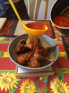 Buffalo Wings with Sauce